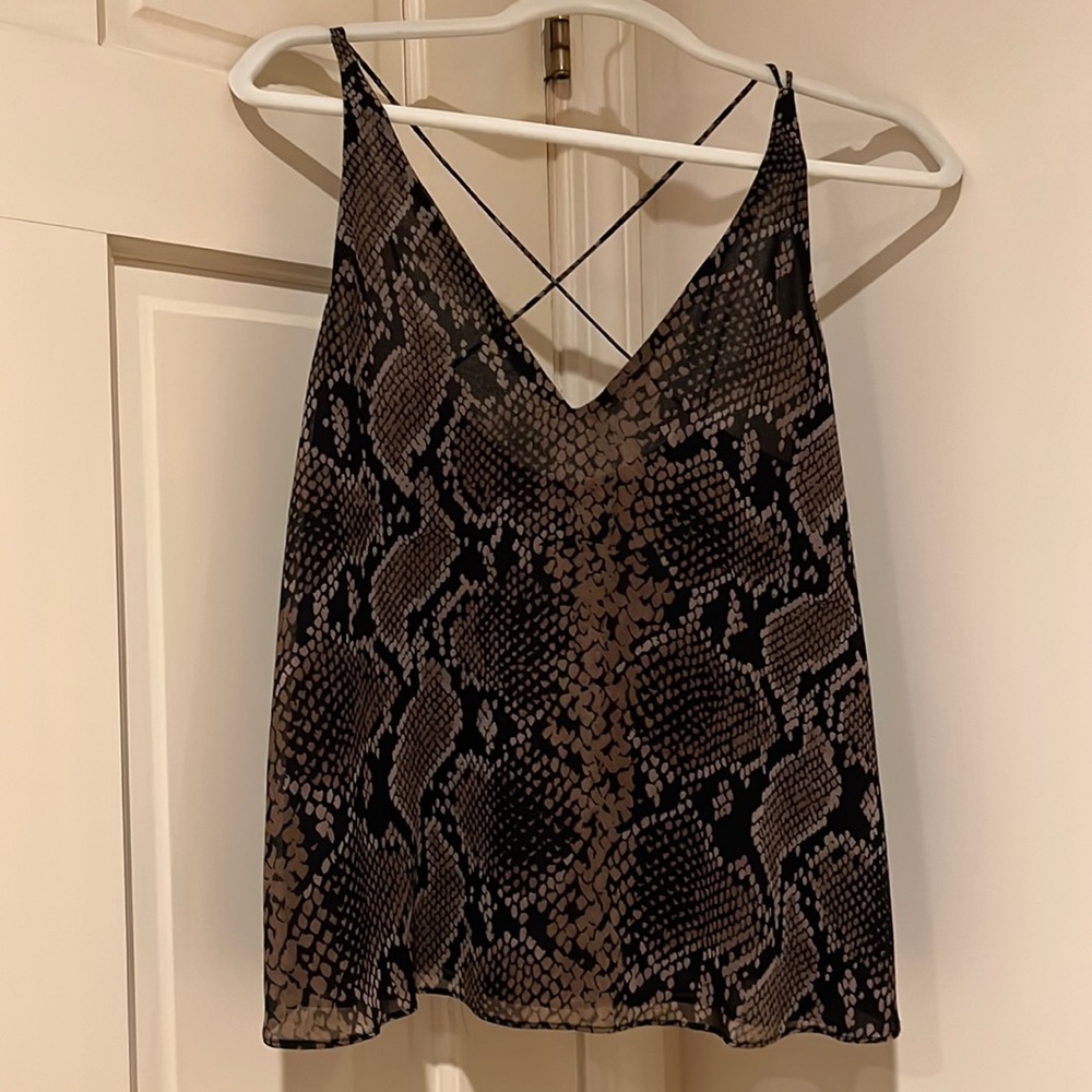 Snakeskin tank